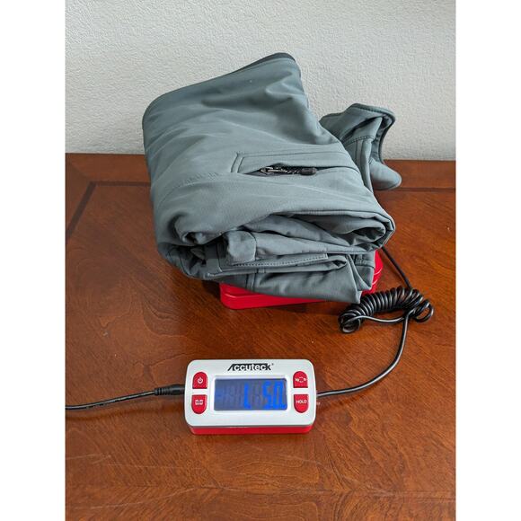 Free Country Freecycle Full Zipper Jacket‎ M 38 40 Gray Pewter Super Softshell - Picture 11 of 11